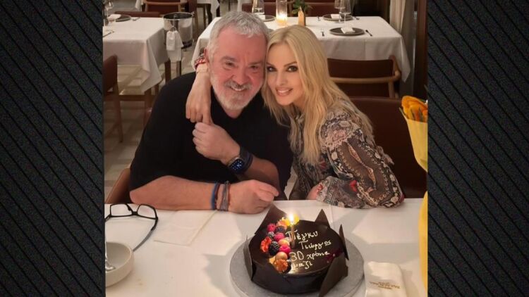 Η Πέγκυ Ζήνα και ο Γιώργος Λύρας συμπλήρωσαν 30 χρόνια κοινής πορείας: Για πάντα μαζί, γράφουν
