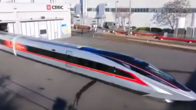 Η Κίνα αποκαλύπτει το ταχύτερο τρένο στον κόσμο: Αθήνα–Θεσσαλονίκη σχεδόν σε μία ώρα