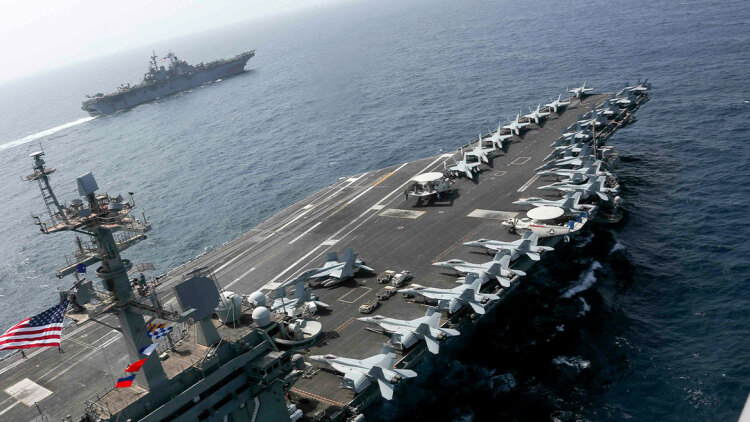 Reuters: Οι ΗΠΑ κατέρριψαν ιρανικό drone που πλησίαζε αεροπλανοφόρο στην Αραβική Θάλασσα