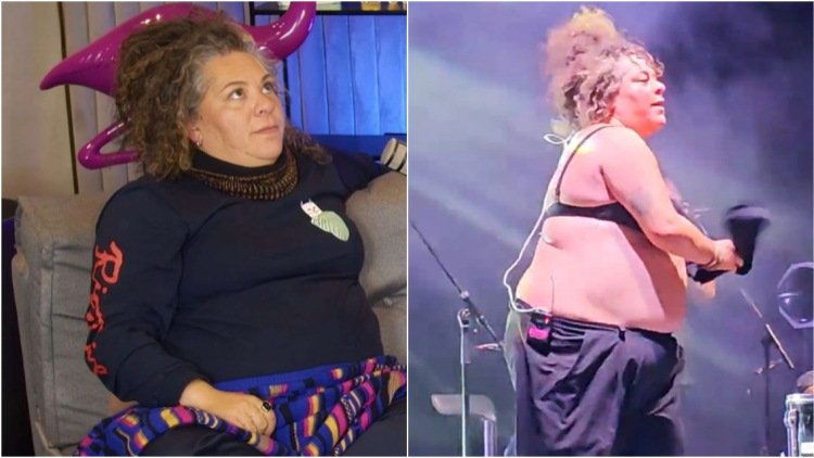 Ματούλα Ζαμάνη για το περιστατικό που είχε μείνει με το σουτιέν σε συναυλία της: Γουστάρω να τα βγάζω, είναι δικά μου