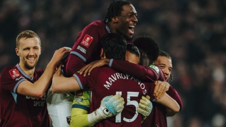 Κύπελλο Αγγλίας: Η Γουέστ Χαμ στους «8» με ήρωα τον Μαυροπάνο, 5-3 στα πέναλτι την Μπρέντφορντ,  δείτε τα γκολ