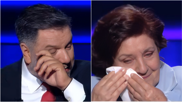 Γρηγόρης Αρναούτογλου: Συγκίνηση στον «Εκατομμυριούχο»  - Όσοι είστε σπίτι δώστε μια αγκαλιά και ένα φιλί στις μαμάδες σας