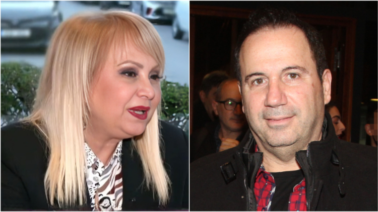 Τέτα Καμπουρέλη για Βασίλη Γκουρούση: Έμαθα για το τρίτο πρόσωπο στη σχέση μας από την τηλεόραση
