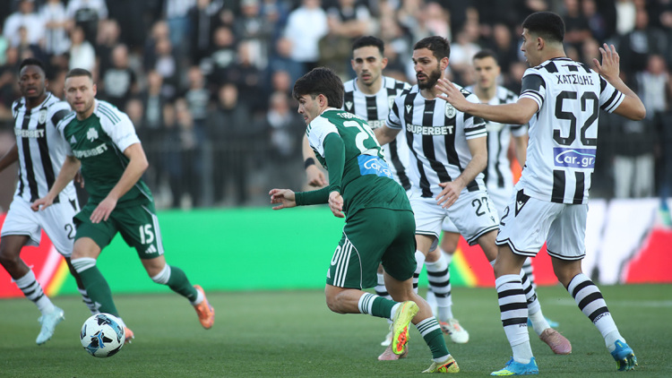 ΠΑΟΚ - Παναθηναϊκός 0-0: Live η πρεμιέρα των playoffs στην Τούμπα