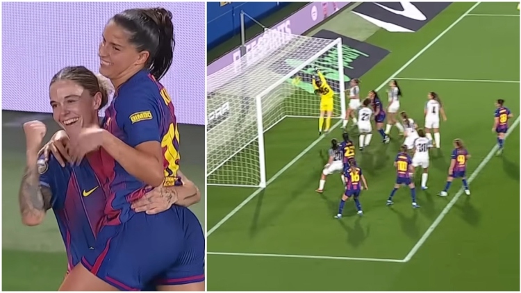 Μπαρτσελόνα: Απίθανο γκολ απευθείας από κόρνερ από την Μάπι Λέον, δείτε βίντεο