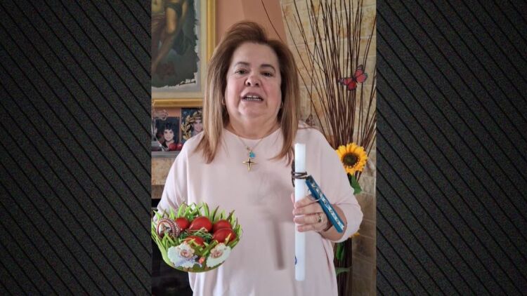 Η Έφη Θώδη ευχήθηκε «καλή Ανάσταση» με ένα βίντεο στο Instagram