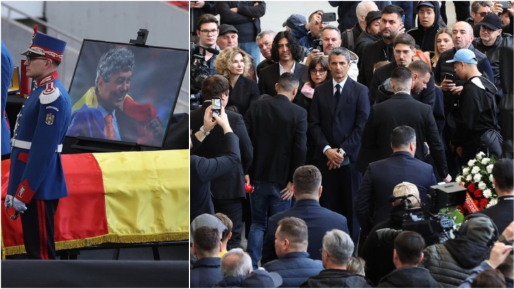 Με στρατιωτικές τιμές η κηδεία του Μιρτσέα Λουτσέσκου στο Βουκουρέστι: Εκφώνησε επικήδειο ο Ραζβάν, «παρών» και ο ΠΑΟΚ