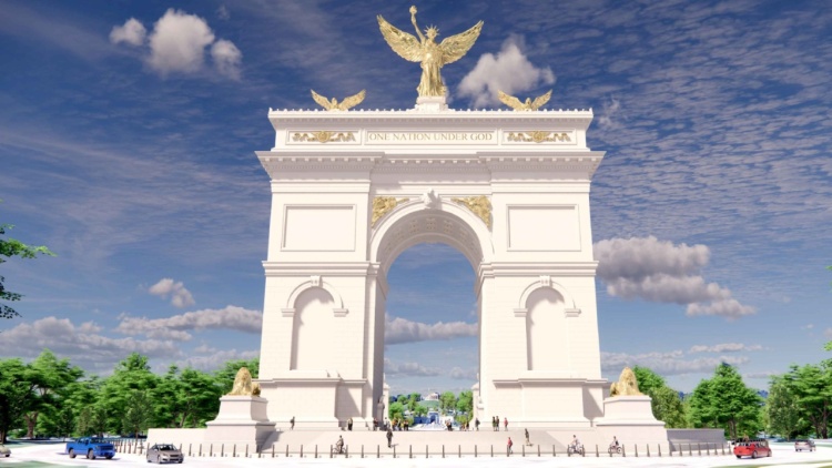«Αψίδα του Θριάμβου»: Σχέδιο για μνημείο 76 μέτρων στην Ουάσινγκτον για τα 250 χρόνια ανεξαρτησίας 