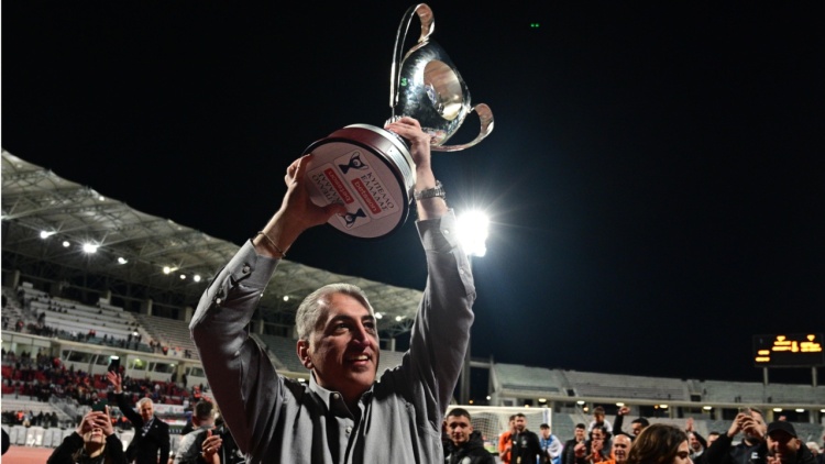 Μπούσης μετά την κατάκτηση του Κυπέλλου: MVP είναι η ομάδα μου, το αφιερώνω στον πατέρα μου