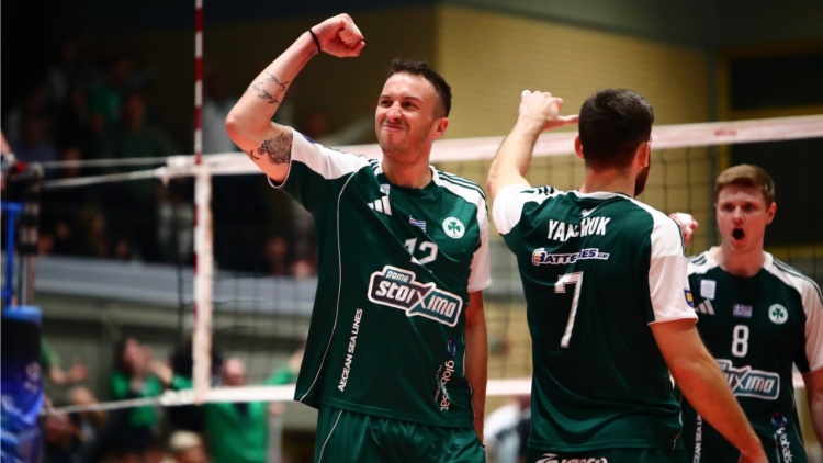 Volley League, Παναθηναϊκός - ΠΑΟΚ 3-2: Πράσινη ανατροπή και προβάδισμα τίτλου, δείτε βίντεο 