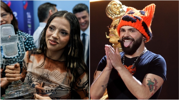 Αποθέωση για τη νικήτρια της Eurovision Dara στη Σόφια, συγκινημένος επέστρεψε στην Αθήνα ο Ακύλας 