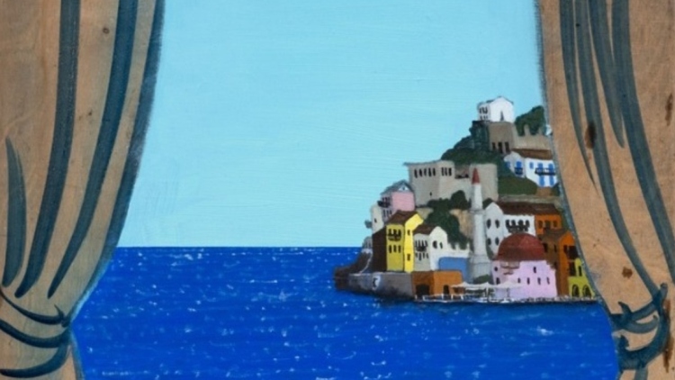 Η πρώτη διεθνής έκθεση ζωγραφικής του Norman Hyams έρχεται στην Πάτμο