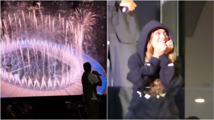 Ο Jay-Z ευχήθηκε στην Μπιγιονσέ για τα 45α γενέθλιά της με πυροτεχνήματα και τραγούδι σε συναυλία του στο Λονδίνο, δείτε βίντεο