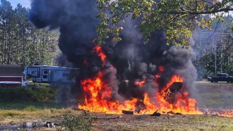 Συντριβή F-16 στο Μίσιγκαν των ΗΠΑ, σώος ο πιλότος
