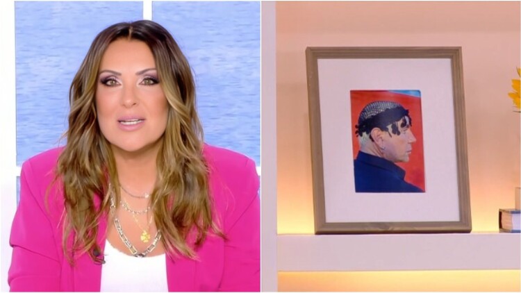 Το «αντίο» της Ναταλίας Γερμανού στον Γιώργο Μαζωνάκη και η φωτογραφία του πλατό της εκπομπής της: Δεν θα βγει ποτέ από την καρδιά μου