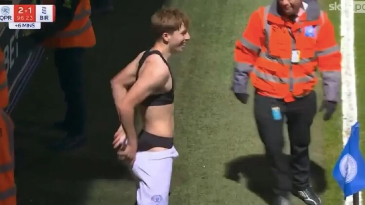 Ο 19χρονος Μόργκαν σκόραρε στο 96' για την ΚΠΡ και στους πανηγυρισμούς τον άφησαν με το εσώρουχο, δείτε βίντεο
