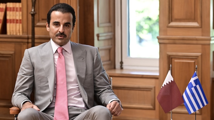 Το απίστευτο αυτοκίνητο του Εμίρη του Κατάρ στην Αθήνα...