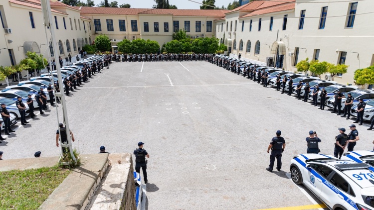 Δείτε τα 90 ολοκαίνουργια περιπολικά που παρέλαβε η Ελληνική Αστυνομία