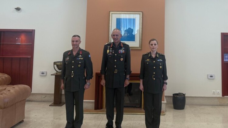Ανέλαβε καθήκοντα η πρώτη γυναίκα εκπρόσωπος Τύπου του ΓΕΕΘΑ, αντισυνταγματάρχης Μαρία Κιοϊλιού