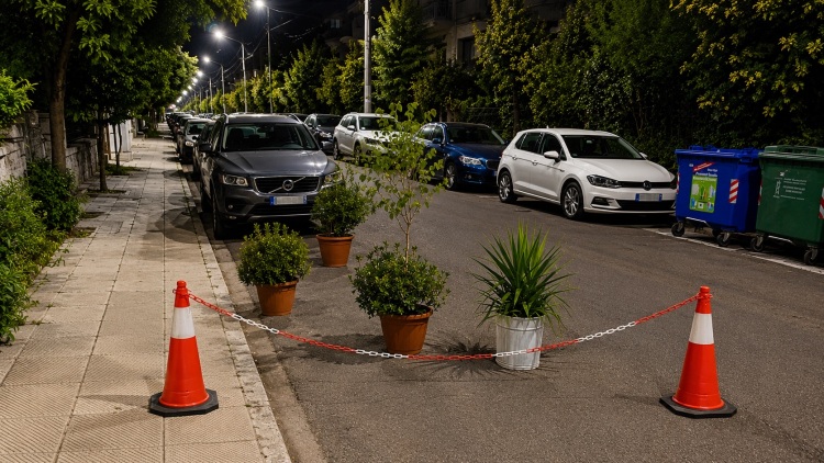 Έτσι θα καταγγείλετε την κατάληψη δρόμων και πεζοδρομίων