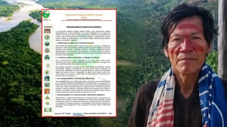 Αυτόχθονας ηγέτης στο Περού που καταγγέλθηκε ότι δολοφονήθηκε στην πραγματικότητα είναι στη ζωή
