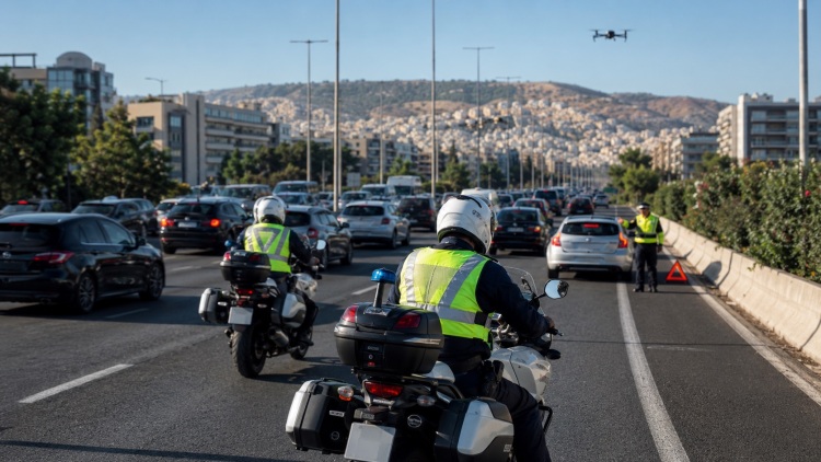 Με νέα ομάδα και drones... χτυπάει από σήμερα το μποτιλιάρισμα η Ελληνική Αστυνομία - Η δράση της