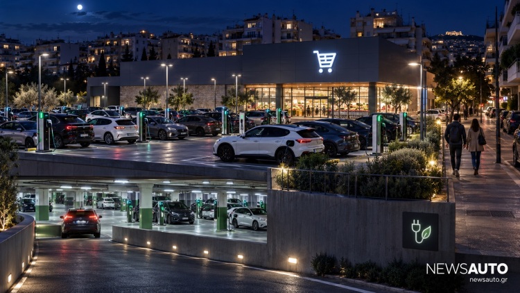 Αποκάλυψη: Στα parking των σούπερ μάρκετ η λύση για τη φόρτιση στις γειτονιές