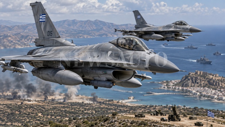 Ελληνικά F-16 «βομβάρδισαν» στην Κύπρο - Σε ανησυχία η Τουρκία