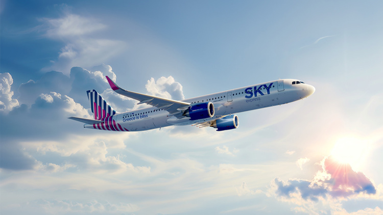 Ακύρωση πτήσεων της SKY Express προς και από το Τελ Αβίβ έως την Πέμπτη
