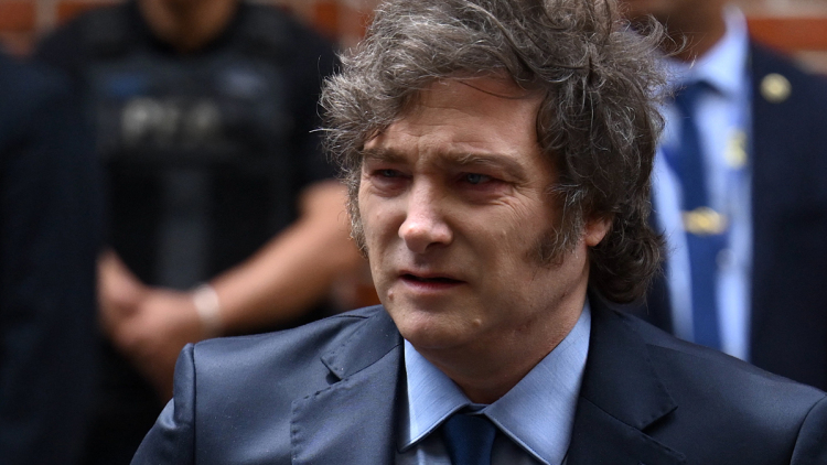 Ο Μιλέι χαιρετίζει την πίεση των ΗΠΑ «για την απελευθέρωση του λαού της Βενεζουέλας»