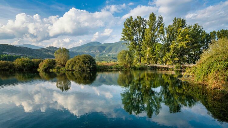 Η «λίμνη των κύκνων» της Πέλλας