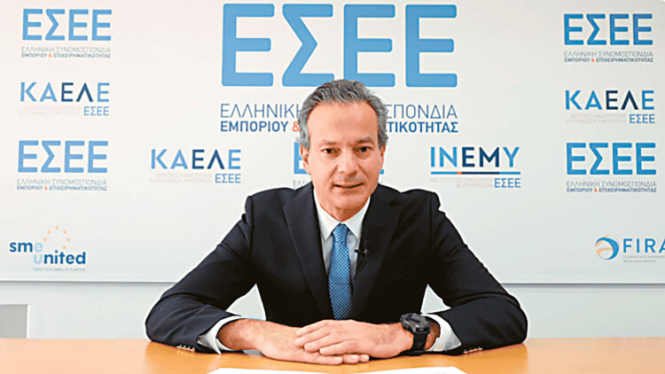 Καφούνης (ΕΣΕΕ): Το 2025 αποτέλεσε έτος συρρίκνωσης για το λιανικό εμπόριο σε πραγματικούς όρους