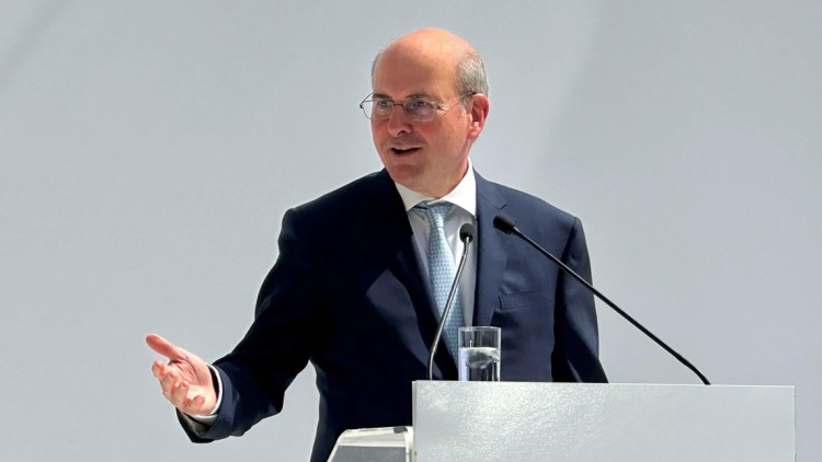 Με εκπροσώπους της Εθνικής Ένωσης Αγροτικών Συνεταιρισμών συναντήθηκε ο Χατζηδάκης 
