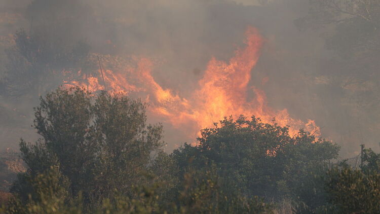 Εβδομήντα πυρκαγιές εκδηλώθηκαν σήμερα στη χώρα -  Μέσα σε 4 ώρες εκδηλώθηκαν 21 φωτιές