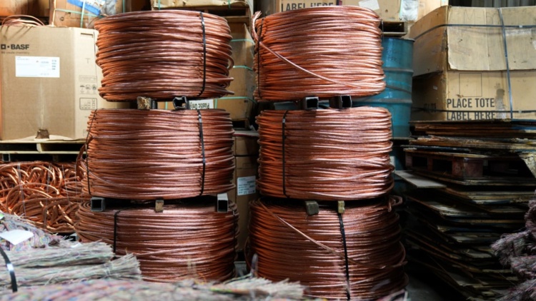 Ρεκόρ και για τον χαλκό, η τιμή του έχει σημειώσει άνοδο 36% φέτος