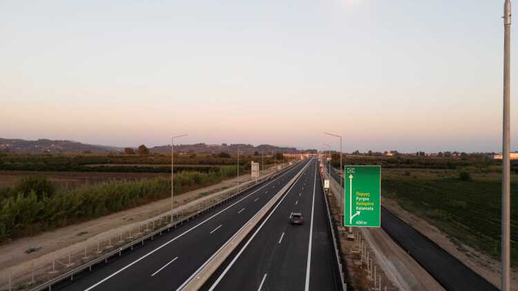 Σε λειτουργία από αύριο η χιλιομετρική χρέωση στον Κόμβο Βάρδας στην Πατρών-Πύργου