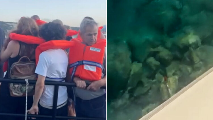 Βίντεο: Οι στιγμές αμέσως μετά την προσάραξη του φέρι μποτ σε ξέρα στα Στύρα - Τι λέει ο άνθρωπος που διέσωσε δεκάδες επιβάτες