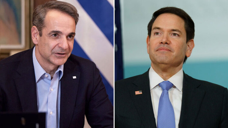 Με τον Ρούμπιο μίλησε τηλεφωνικά ο Μητσοτάκης - Συζήτησαν για τη Λιβύη, τις μεταναστευτικές ροές και τις θαλάσσιες ζώνες 