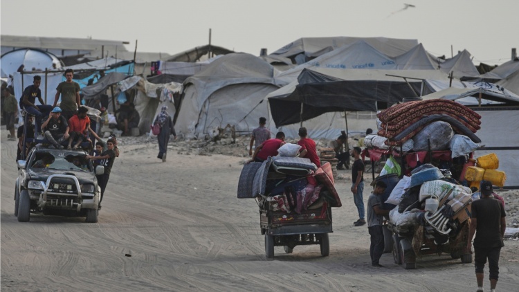 Ξεκίνησε ο ξεριζωμός των κατοίκων στην πόλη της Γάζας μετά την έγκριση της κατάληψής της από τον ισραηλινό στρατό 