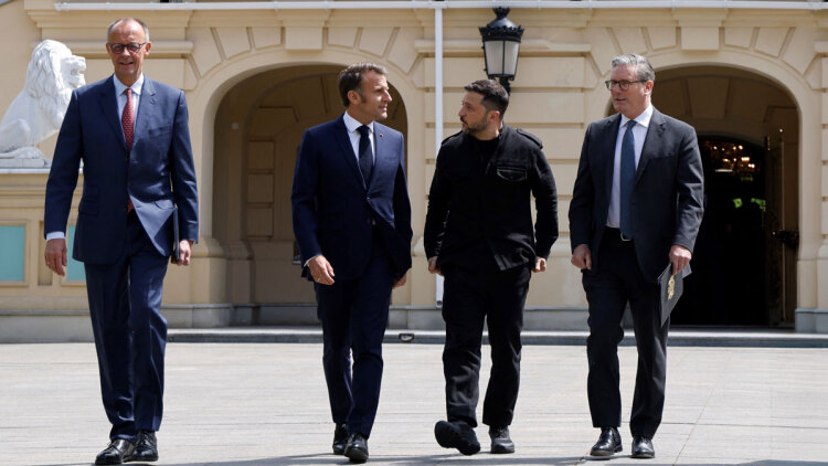 Κρίσιμη τετραμερής για το Ουκρανικό στο Λονδίνο με συμμετοχή Ζελένσκι, Στάρμερ, Μακρόν και Μερτς
