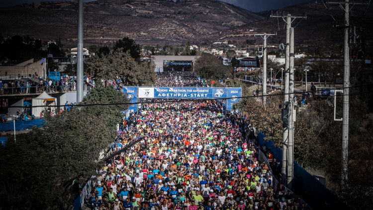 Δρομείς από 126 χώρες έχουν δηλώσει ήδη συμμετοχή στον φετινό Αυθεντικό Μαραθώνιο της Αθήνας 