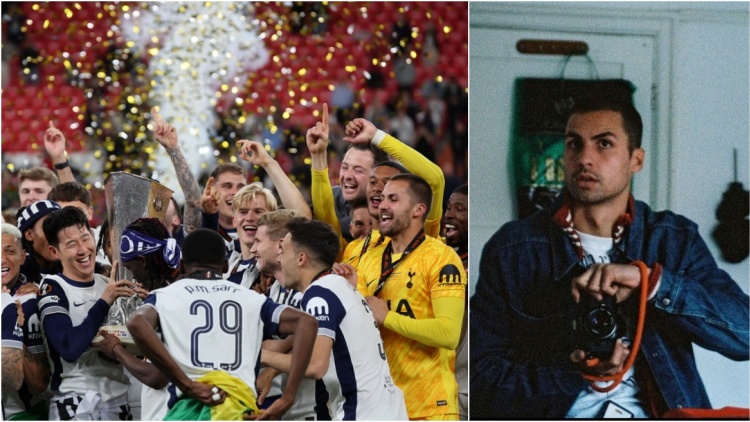 Έβγαλε τα γάντια και έπιασε την κάμερα: Ο τερματοφύλακας της Τότεναμ που έγινε φωτογράφος λίγους μήνες μετά τον θρίαμβο στο Europa League
