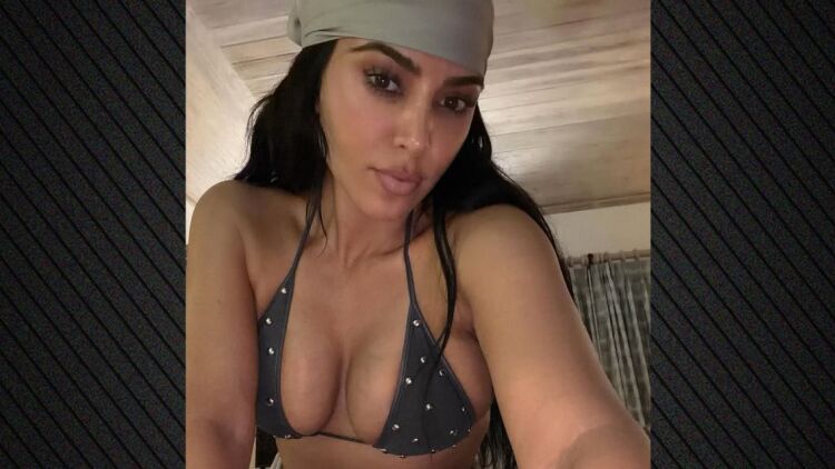 Η Κιμ Καρντάσιαν πόζαρε με μαγιό μετά την ανακοίνωση πως κόπηκε στις εξετάσεις του δικηγορικού συλλόγου
