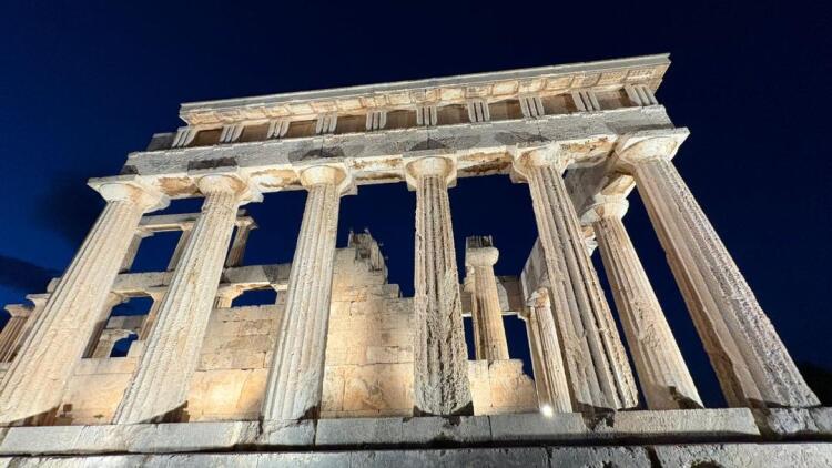 Ναός της Αφαίας: Με νυχτερινό φωτισμό, σύστημα πυροπροστασίας και αναβατόριο για ΑμεΑ αναβαθμίζεται  - θωρακίζεται το μνημείο της Αίγινας