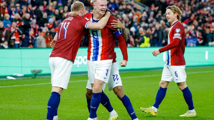 Προκριματικά Παγκοσμίου Κυπέλλου: Με σόου Χάαλαντ η Νορβηγία  4-1 την Εσθονία και είναι αγκαλιά με το εισιτήριο για το Μουντιάλ - Δείτε γκολ 