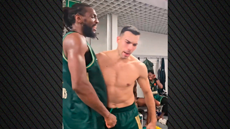 Παναθηναϊκός: Νέος «τρελός» πανηγυρισμός Σλούκα με Φαρίντ μετά το διπλό κόντρα στη Ρεάλ - Δείτε βίντεο