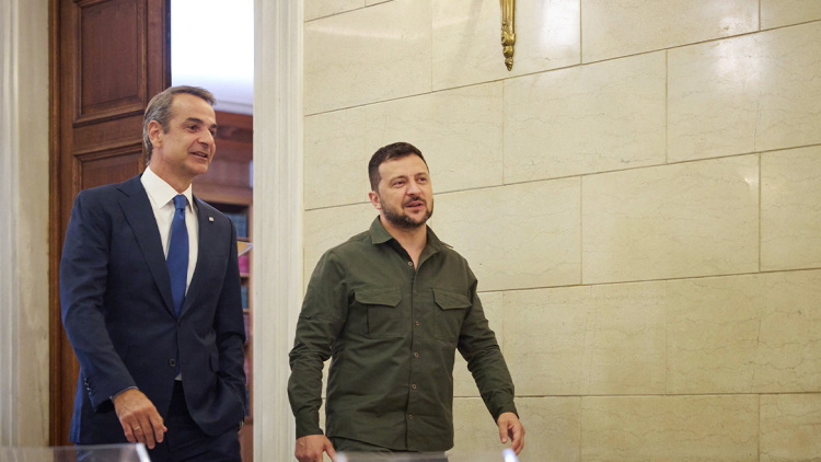 Στην Αθήνα ο Ζελένσκι την Κυριακή: Η ενέργεια στο επίκεντρο της συνάντησης με Μητσοτάκη