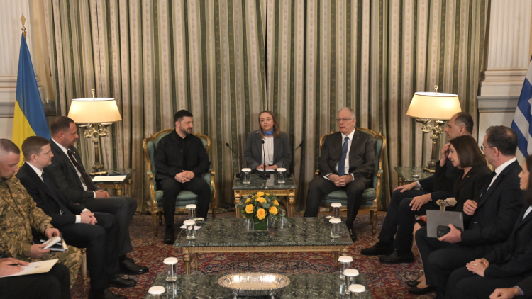 Στον Μητσοτάκη ο Ζελένσκι - Αναμένεται η υπογραφή της ενεργειακής συμφωνίας 