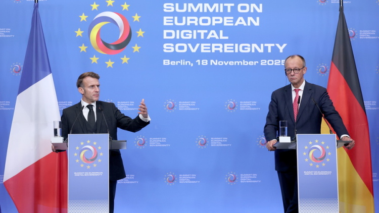 Μερτς και Μακρόν συμφωνούν στην ανάγκη η Ευρώπη να απεξαρτηθεί ψηφιακά από ΗΠΑ και Κίνα