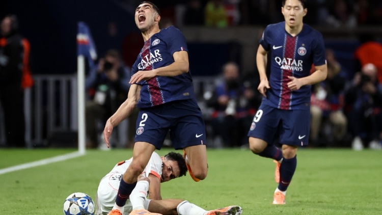 Μπάγερν: «Καμπάνα» τριών αγωνιστικών της UEFA στον Λουίς Ντίαζ για το σκληρό φάουλ στον Χακίμι - Βίντεο  